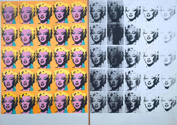 Marilyn Diptych : 1962, Andy Warhol