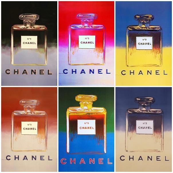 publicité pop art Chanel