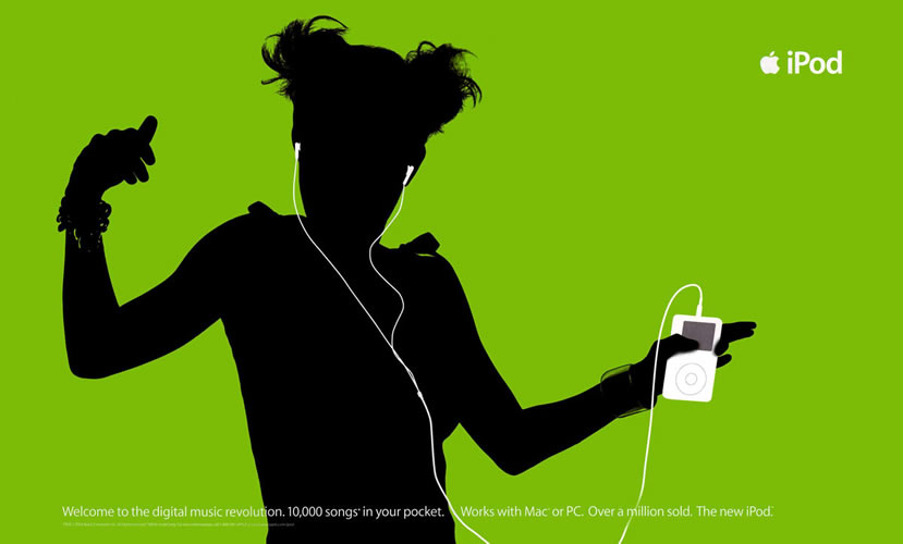 publicité Apple iPod