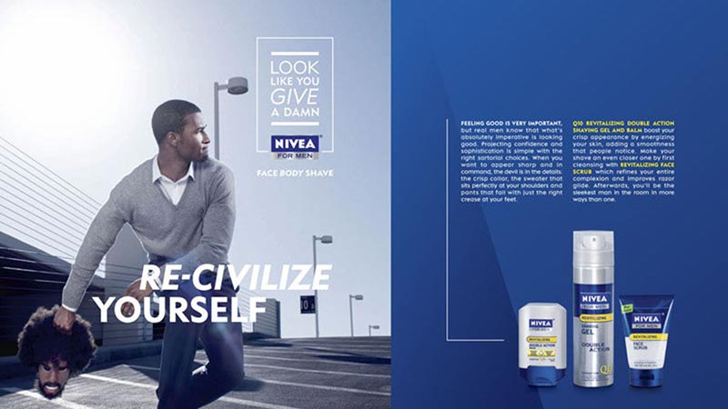 pub raciste Nivea