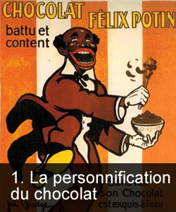 La personnification du chocolat