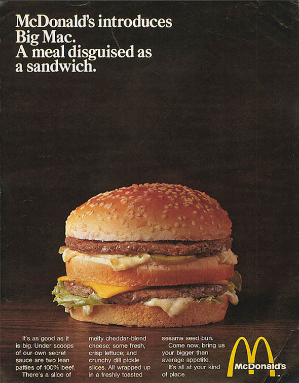 publicité McDonald's