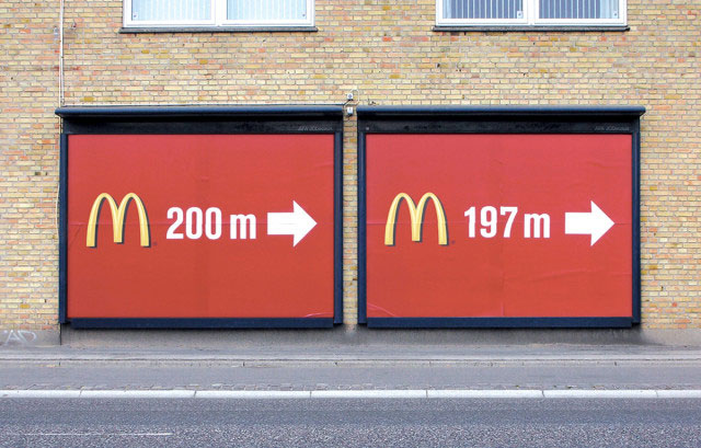 publicité McDonald's