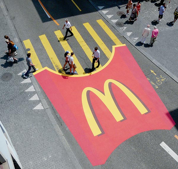 publicité McDonald's