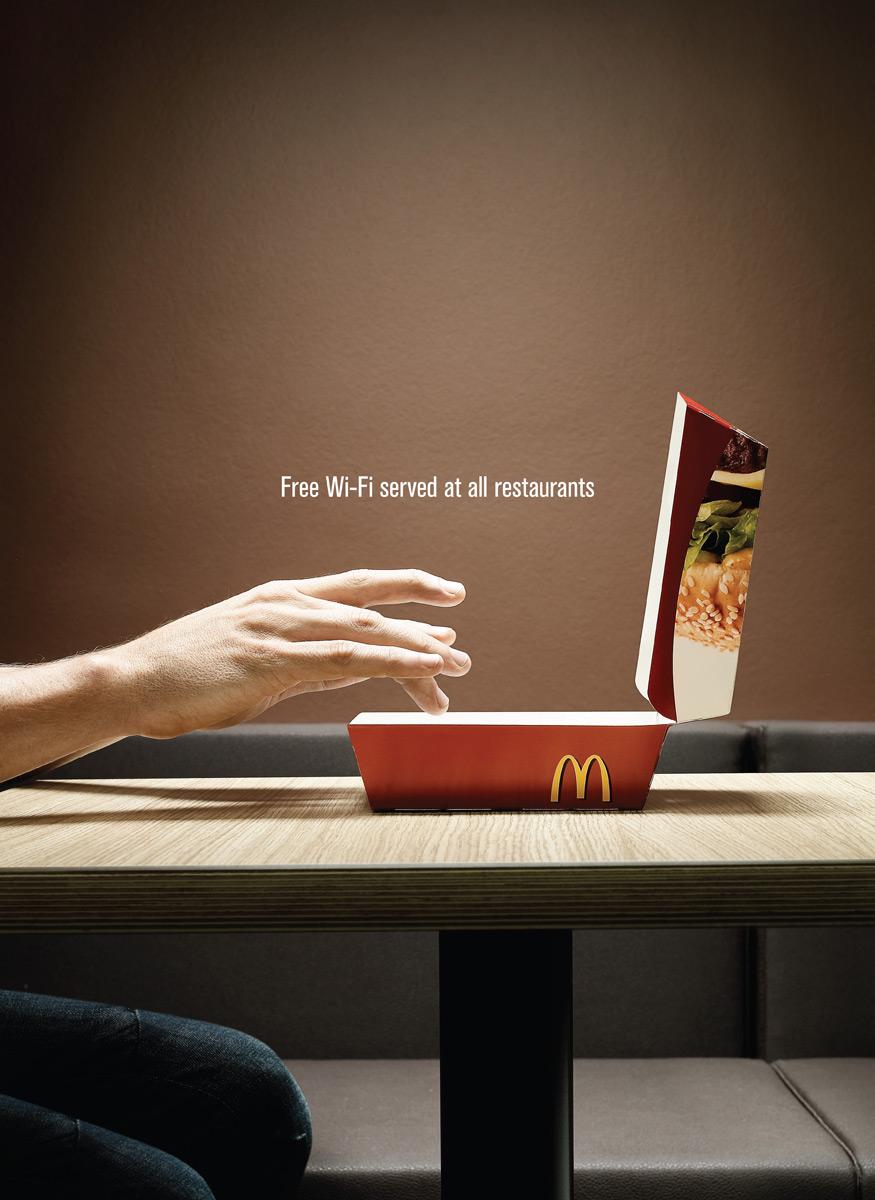 publicité McDonald's