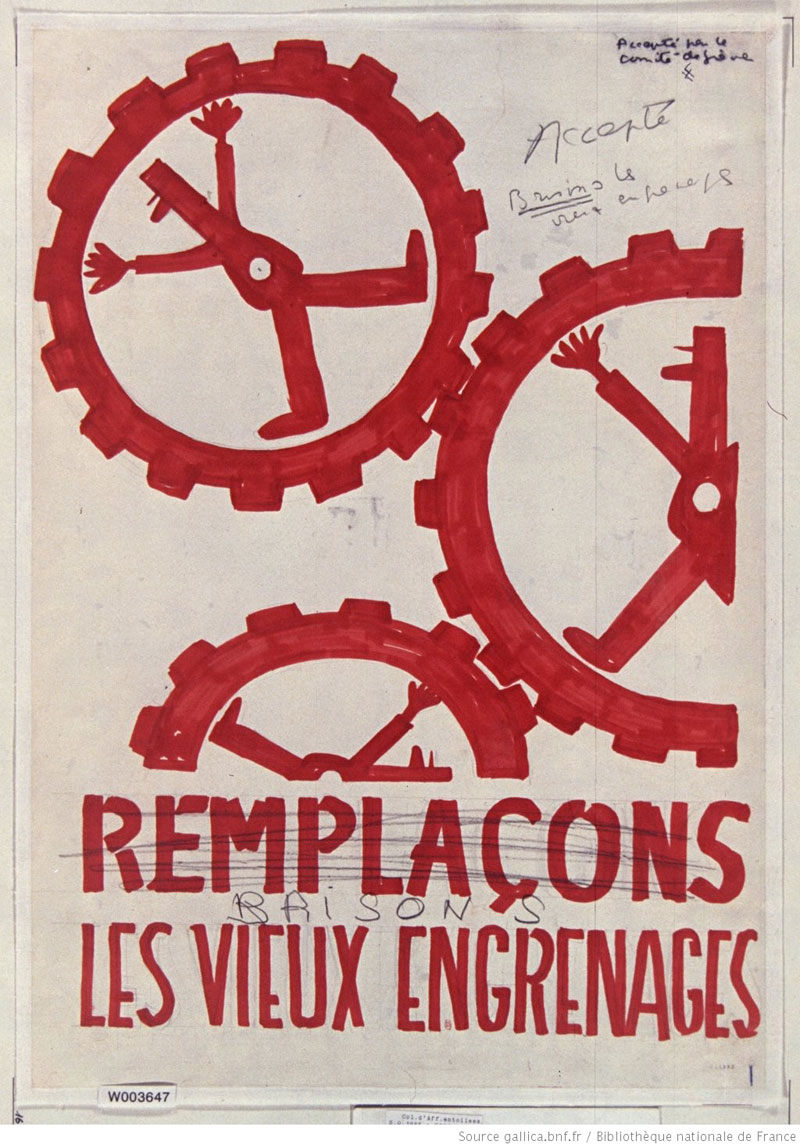 affiche mai 68