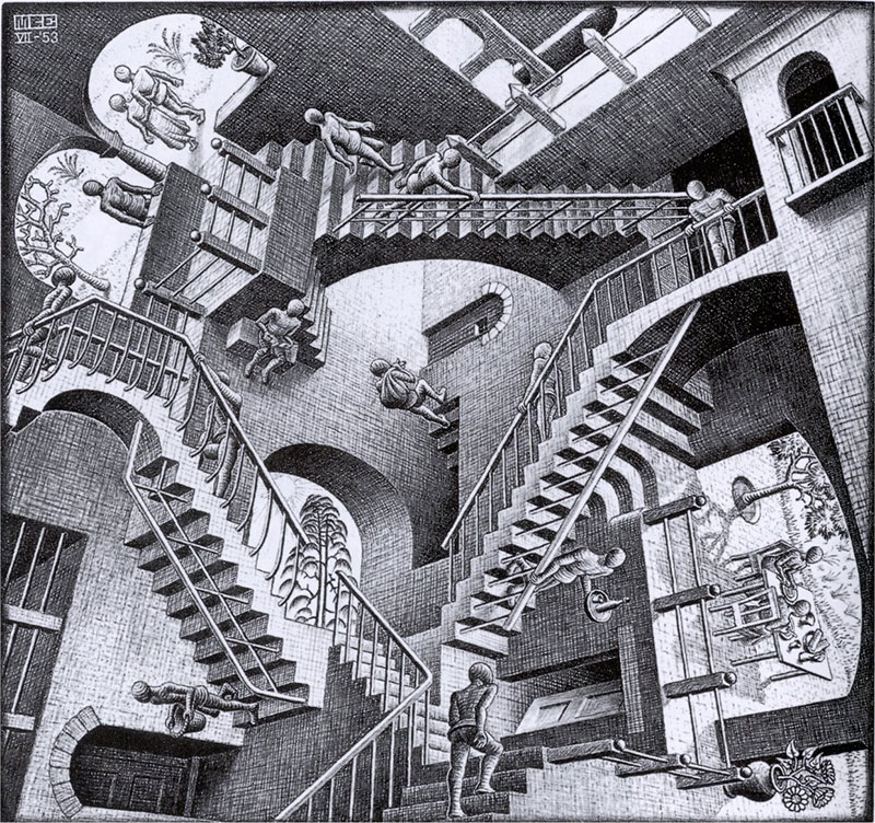 Publicité Escher 