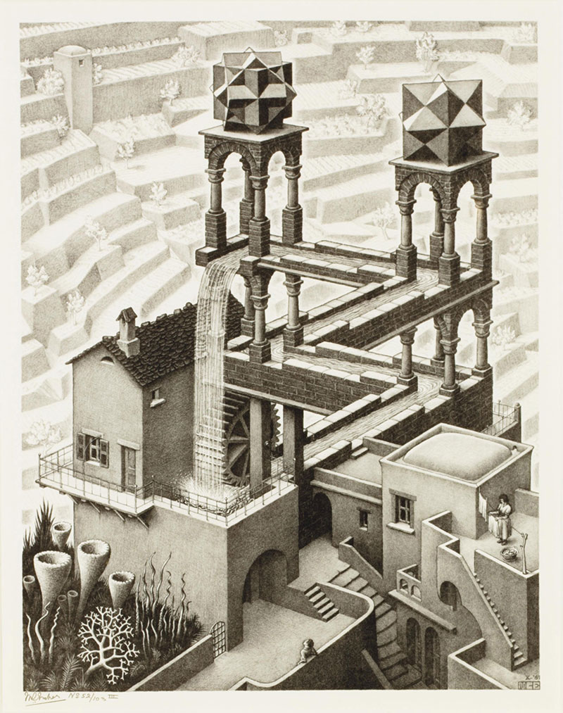 Publicité Escher 