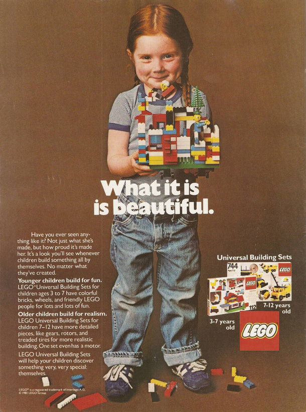 publicité féministe Lego