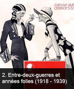 Entre-deux-guerres et années folles (1918 - 1939)