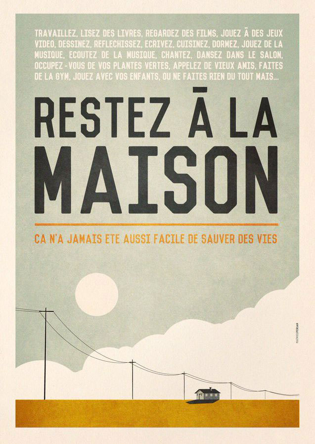 Restez à la maison