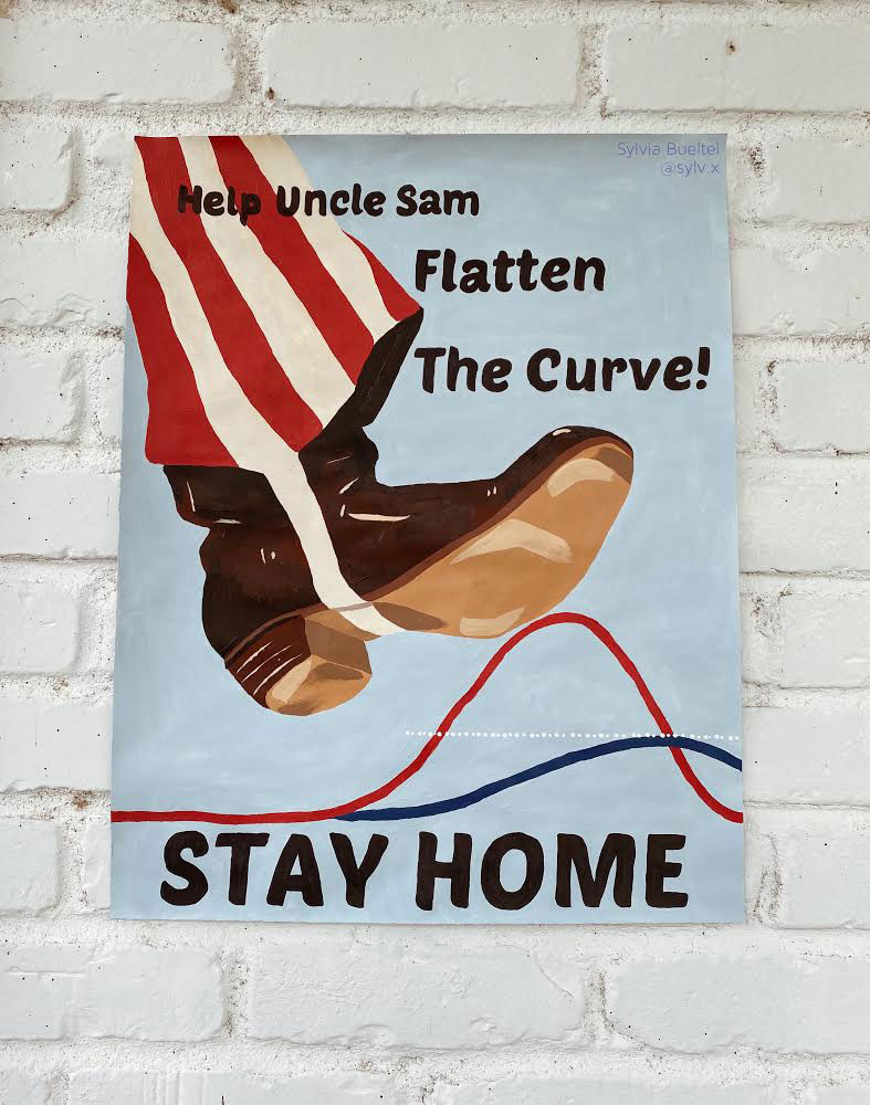 Oncle Sam - Flatten the curve