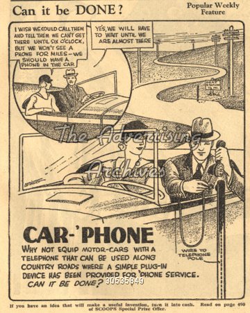 le téléphone du futur en 1934