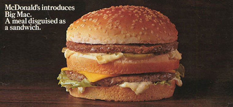 Rétrospective : 50 ans de McDonald’s en 40 pubs !