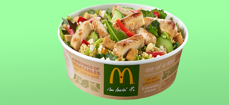 Les salades de McDonald’s ne sont pas faites pour être vendues